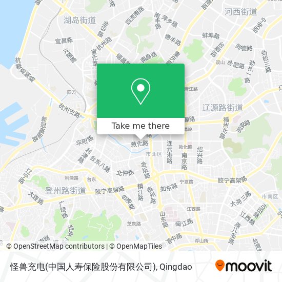 怪兽充电(中国人寿保险股份有限公司) map