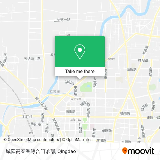城阳高春香综合门诊部 map