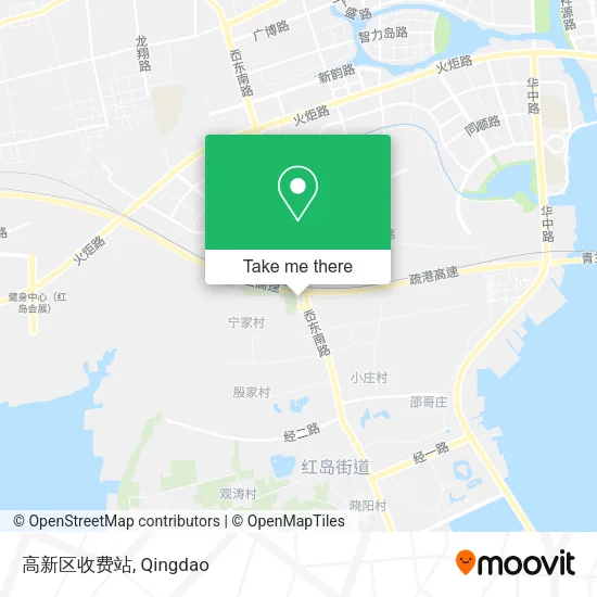 高新区收费站 map