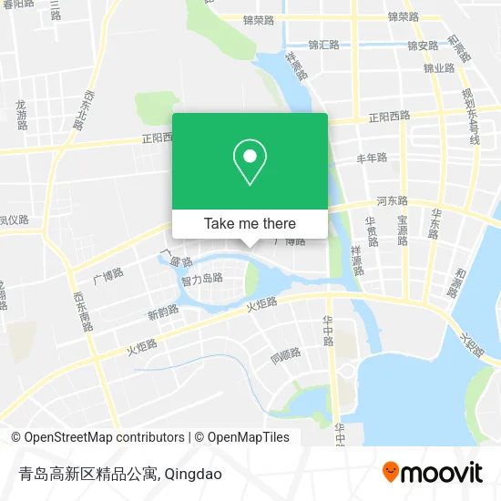 青岛高新区精品公寓 map