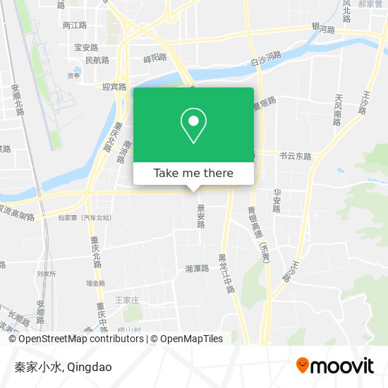 秦家小水 map