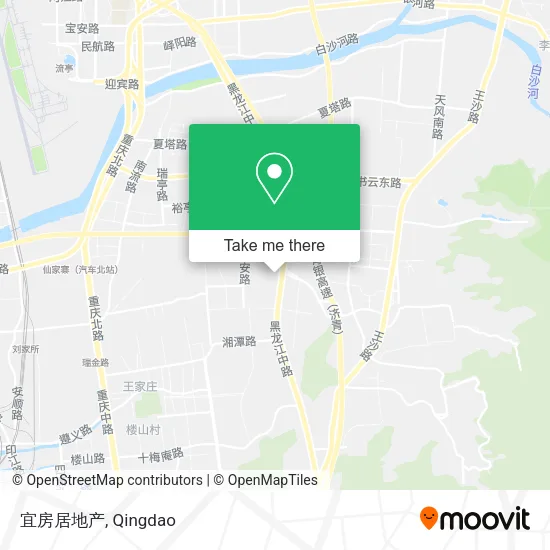 宜房居地产 map