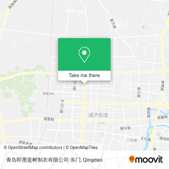 青岛即墨蓝树制衣有限公司-东门 map