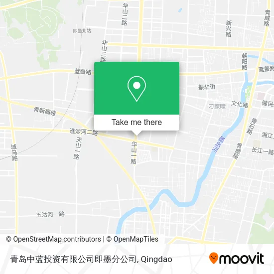 青岛中蓝投资有限公司即墨分公司 map