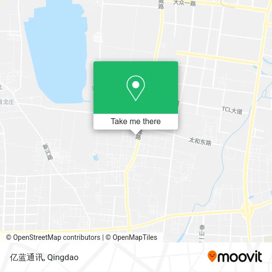 亿蓝通讯 map