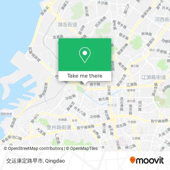 交运康定路早市 map