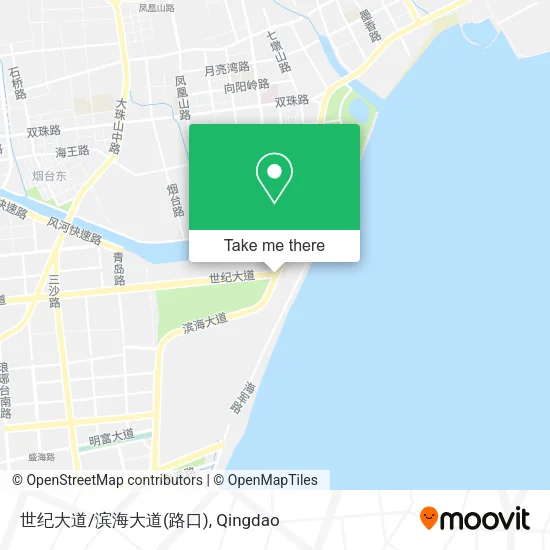 世纪大道/滨海大道(路口) map