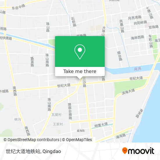 世纪大道地铁站 map