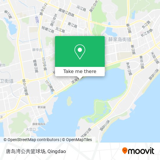 唐岛湾公共篮球场 map