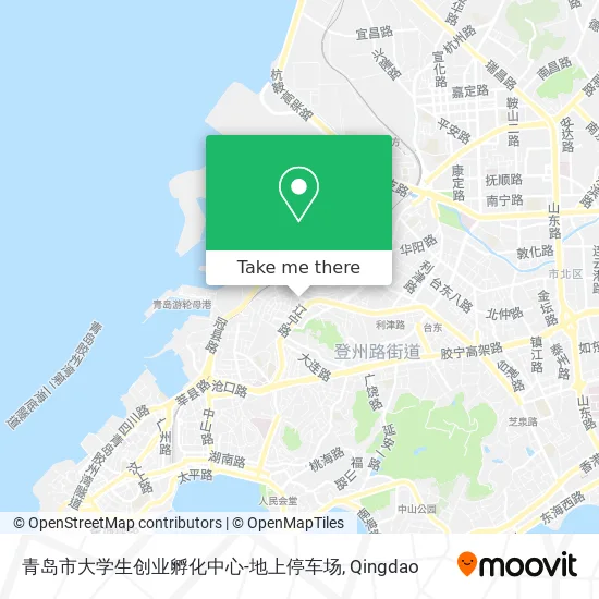 青岛市大学生创业孵化中心-地上停车场 map