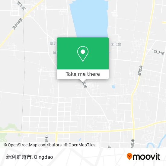 新利群超市 map