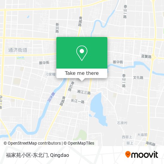 福家苑小区-东北门 map