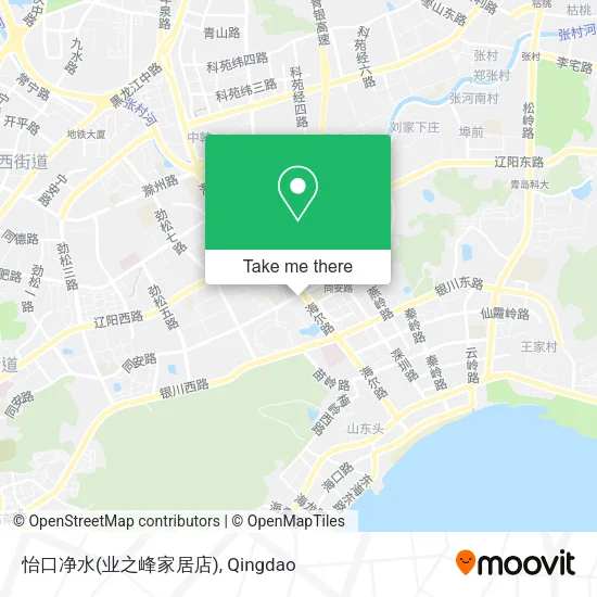 怡口净水(业之峰家居店) map