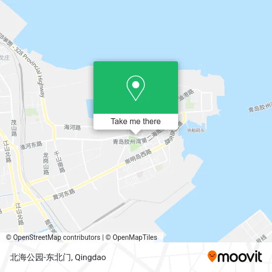 北海公园-东北门 map