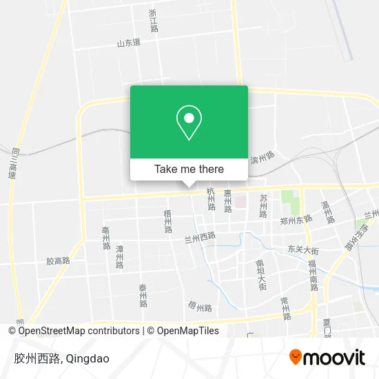 胶州西路 map