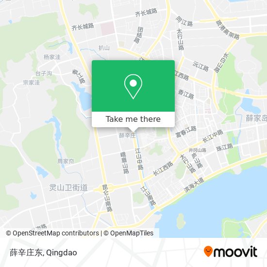 薛辛庄东 map