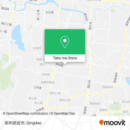 新利群超市 map