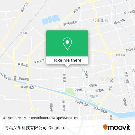 青岛乂学科技有限公司 map
