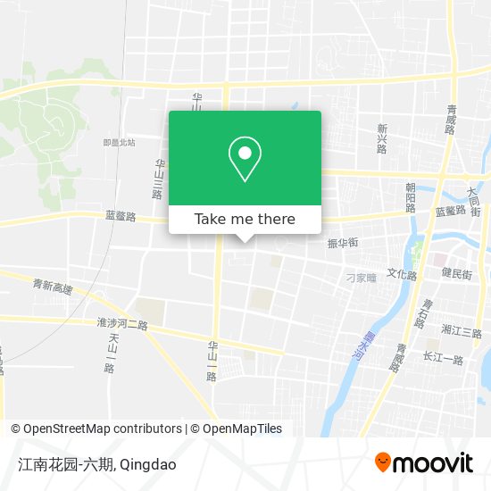 江南花园-六期 map