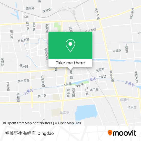 福莱野生海鲜店 map