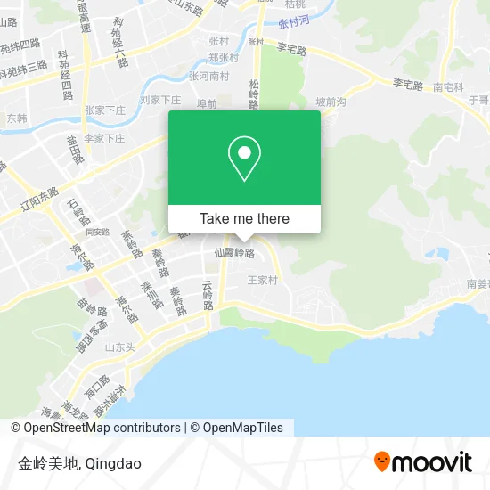 金岭美地 map