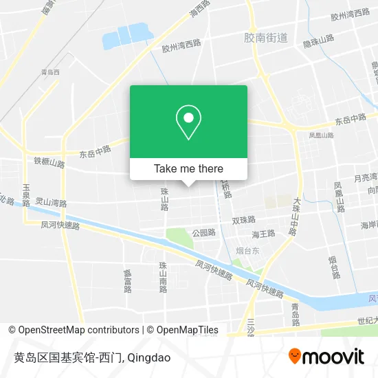 黄岛区国基宾馆-西门 map