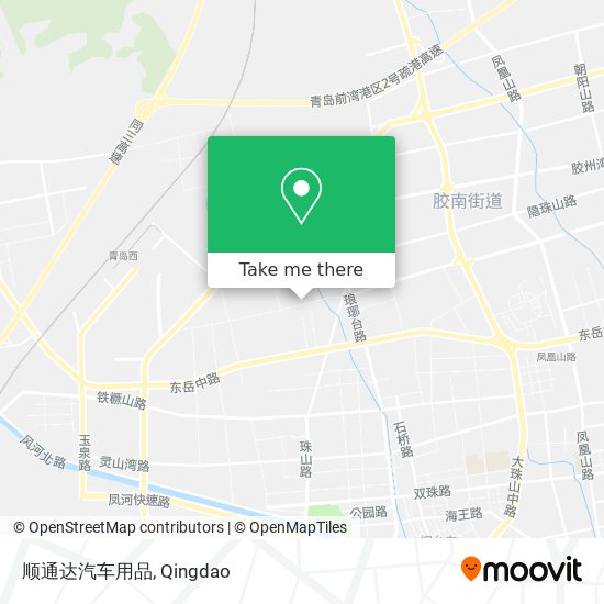 顺通达汽车用品 map