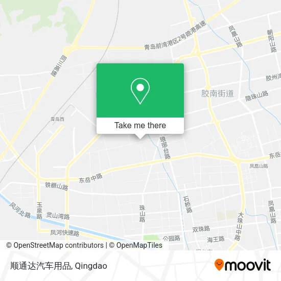 顺通达汽车用品 map