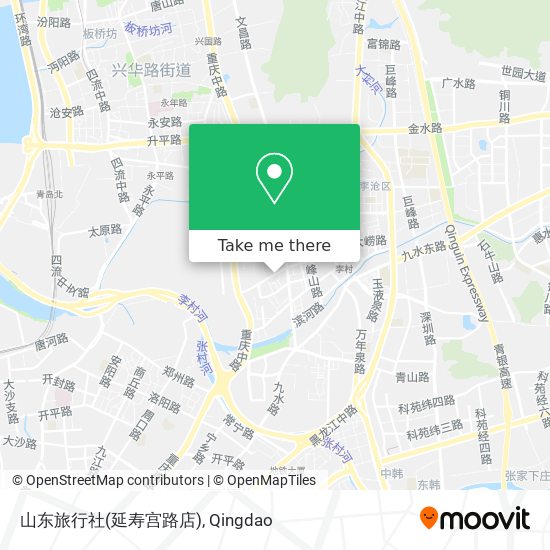 山东旅行社(延寿宫路店) map