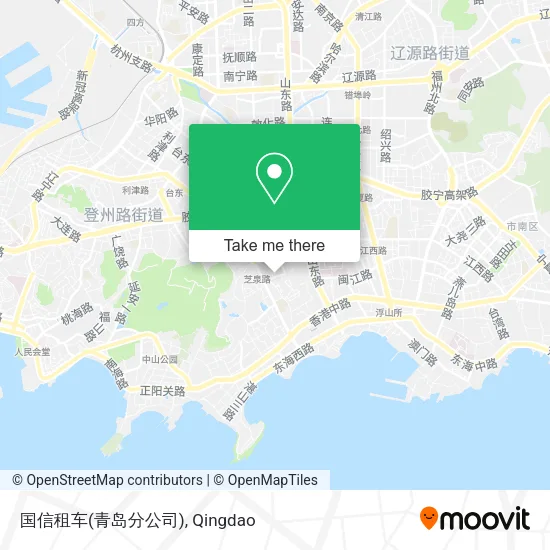 国信租车(青岛分公司) map