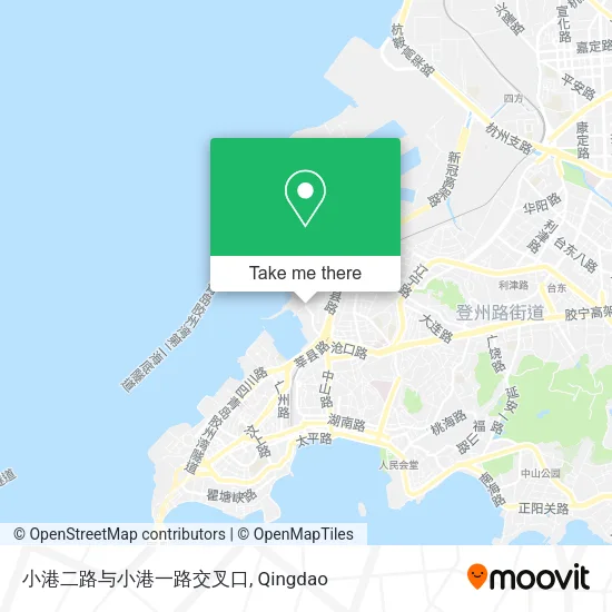 小港二路与小港一路交叉口 map