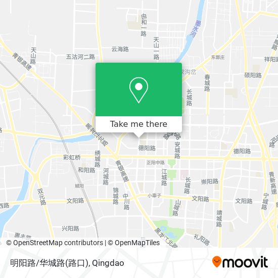 明阳路/华城路(路口) map