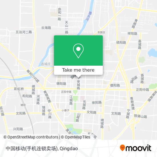 中国移动(手机连锁卖场) map