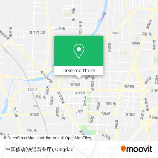 中国移动(铁通营业厅) map