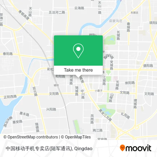 中国移动手机专卖店(陆军通讯) map