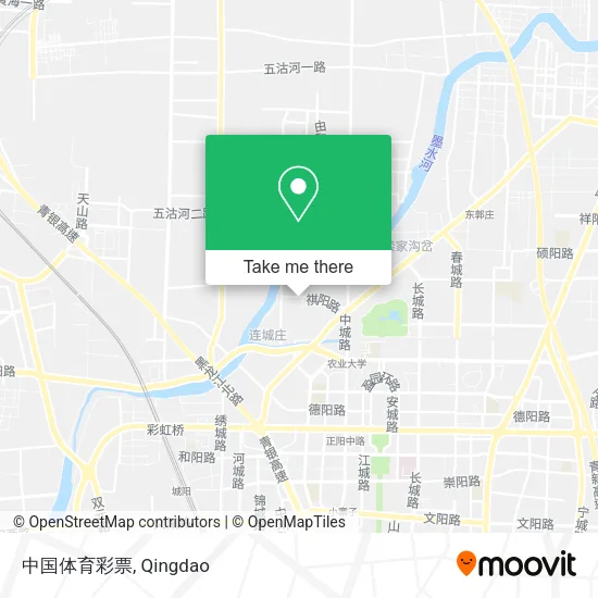 中国体育彩票 map