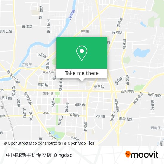 中国移动手机专卖店 map