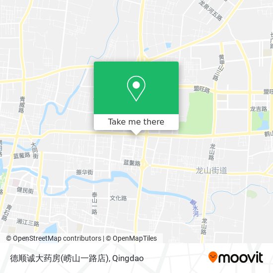 德顺诚大药房(崂山一路店) map