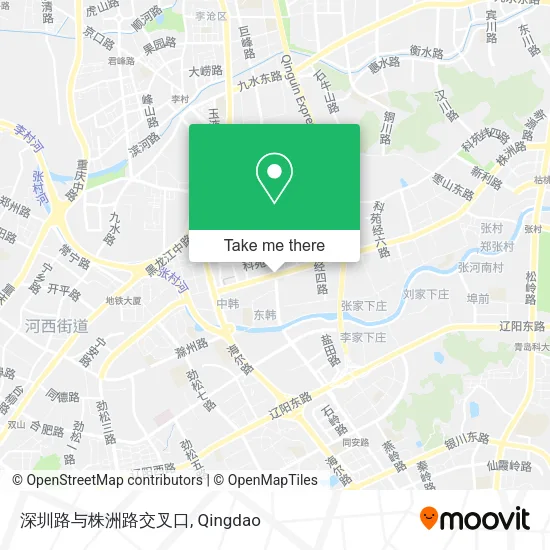 深圳路与株洲路交叉口 map
