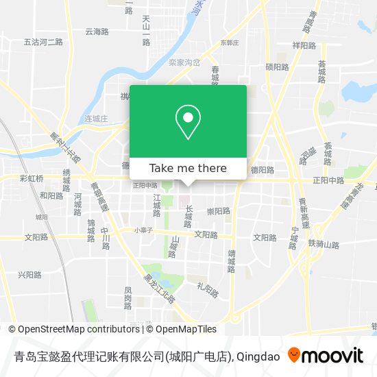 青岛宝懿盈代理记账有限公司(城阳广电店) map