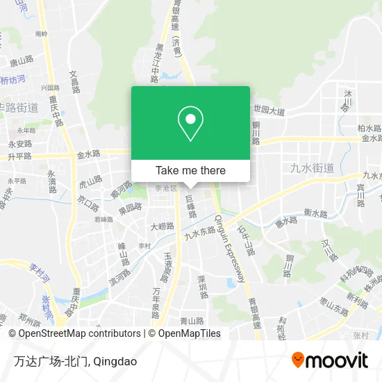 万达广场-北门 map