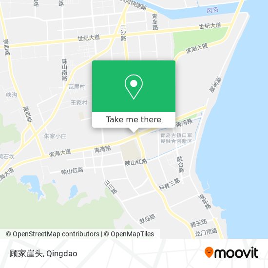 顾家崖头 map