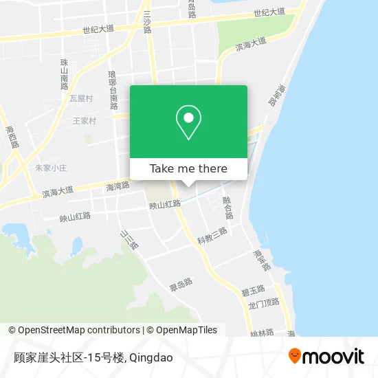 顾家崖头社区-15号楼 map