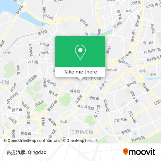 易捷汽服 map