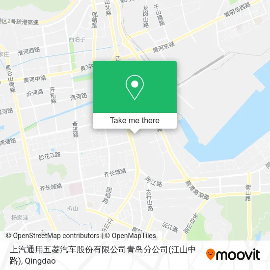上汽通用五菱汽车股份有限公司青岛分公司(江山中路) map