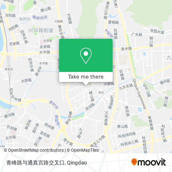 青峰路与通真宫路交叉口 map