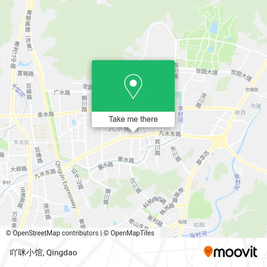 吖咪小馆 map
