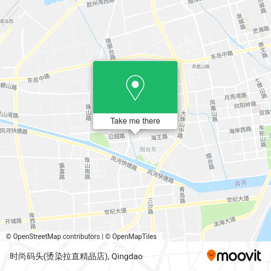 时尚码头(烫染拉直精品店) map