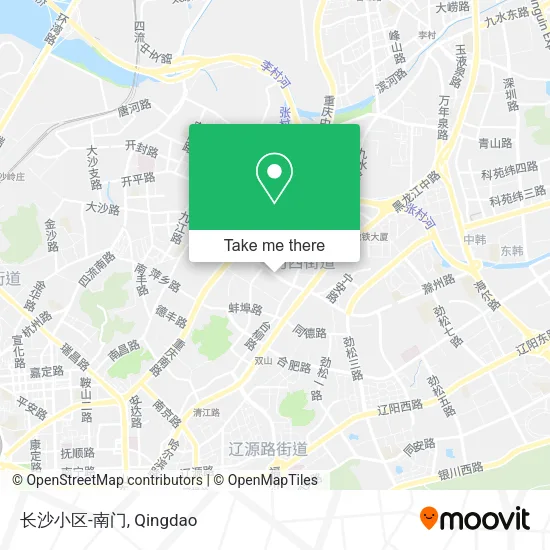 长沙小区-南门 map