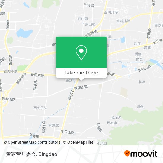 黄家营居委会 map